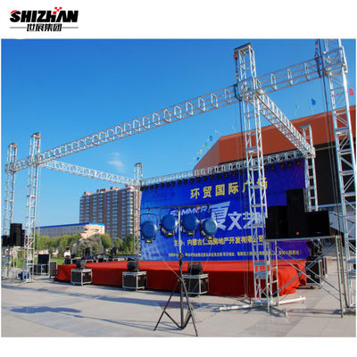 Outdoor Square Aluminum Roof Truss For Exhibition Concert Event