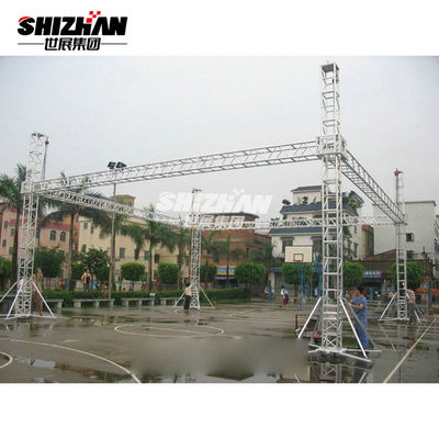 Outdoor Sturdy Heavy Duty Aluminum Square Bolt Truss Display Event