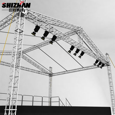 Amazing Design Stage Light Truss Curved Aluminum Trade Show Display Stand Truss System