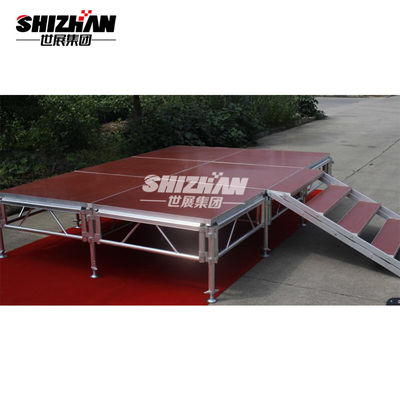 High quality Custom Aluminum Lighting Platform Stage Roof Truss System Outdoor Stage Platform