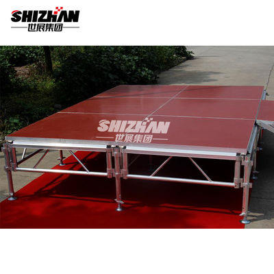 Custom Aluminum CE Portable Outdoor Event Stage platform Used aluminum Folding Mobile Event Stages For Sale