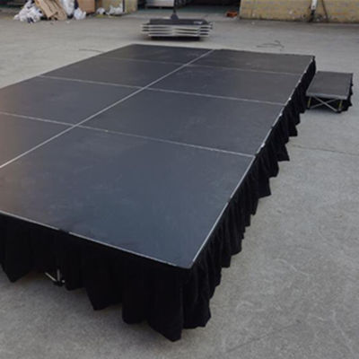 Custom Outdoor Lighting Aluminum Stage Platforms Roof Truss System