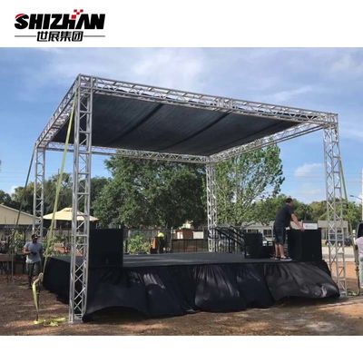 Concert Outdoor 18mm Plywood Modular Mobile Wedding DJ Platform Stage