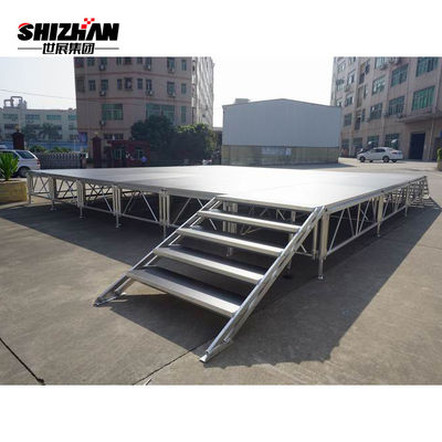 Folding Mobile Portable Aluminum Event elevated Stage Platform