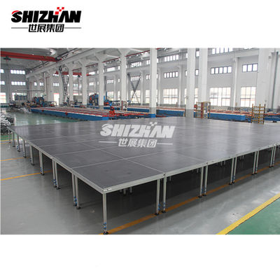 TUV Aluminum Stage Platforms Lightweight Durable Movable Easy Install Assembly Folding
