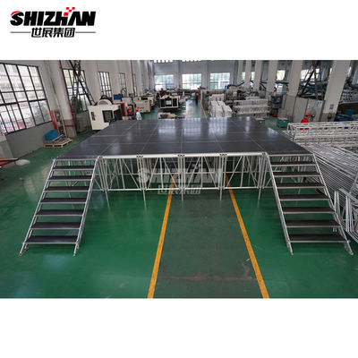 Light Square Aluminum Structure Stage For Event Show
