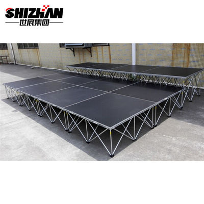 Aluminium Alloy 6061-T6 Portable Outdoor Stage Platforms For Concert Event