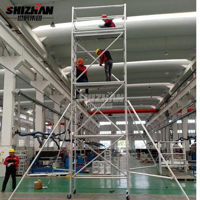 Easy Install Mobile Aluminum Scaffolding Tower 3m 12m Height