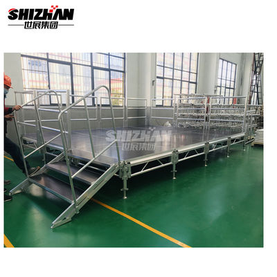 Aluminum Alloy Heavy Duty Modular Stage Platform For Event Show