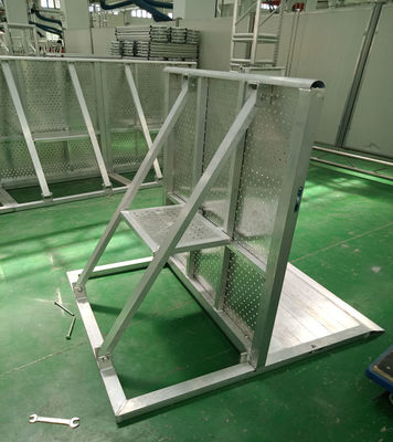 Aluminum Mojo Crowd Control Barricade For Booth Stand Construction