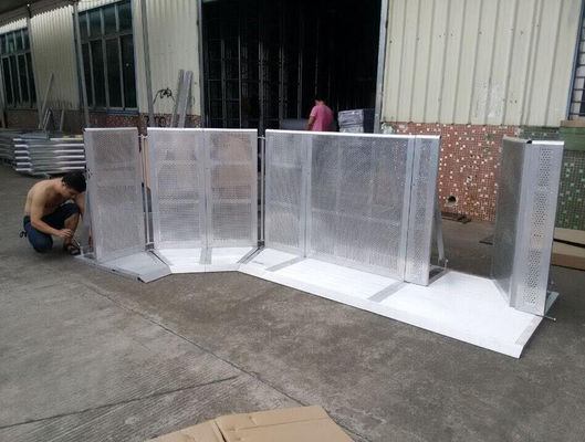 Aluminum Alloy 6082-T6 Folding Concert crowd barrier fencing 350x350mm