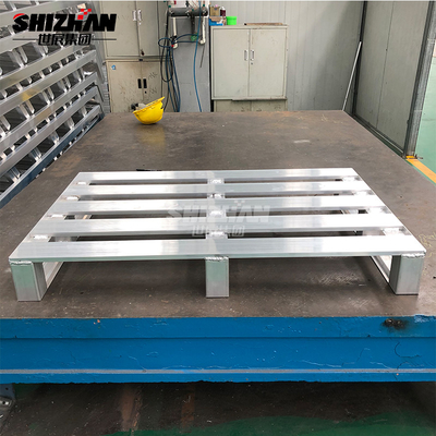 Forklift Aluminum Pallet 1200x1200 Dynamic 2 Ton Solid Support Bottom Material