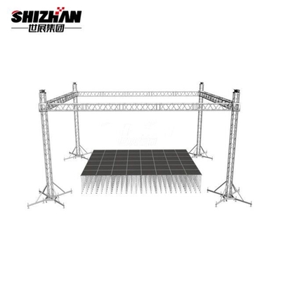 Electric galvanized Aluminium Truss Frame With Step Repeat Banner